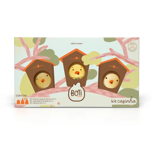 O Boticário Boti Baby Casinha Gift Set (3 Items)